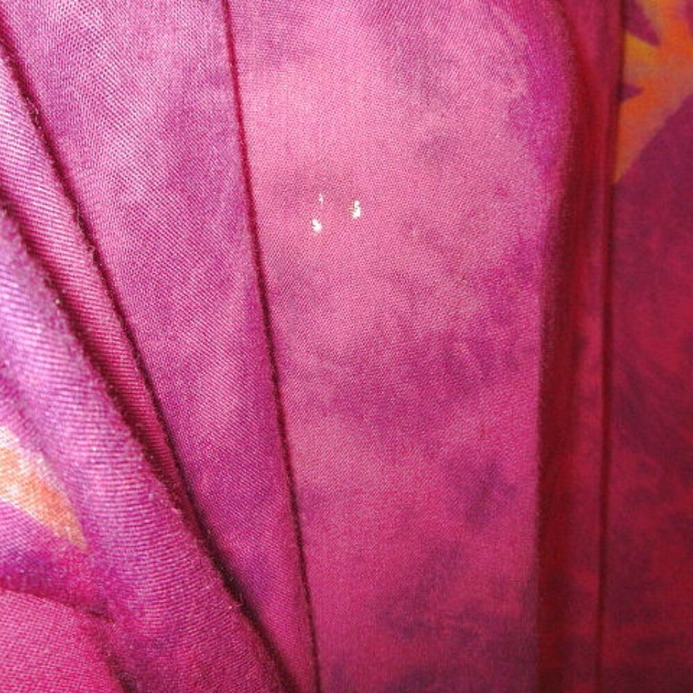 Vtg Wild Woman Batik Kimono Tunic Caftan Fringe Dress Hippie Boho Lagenlook OS - Picture 9 of 13